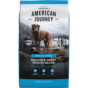 American Journey Salmon dog food for Border Collies